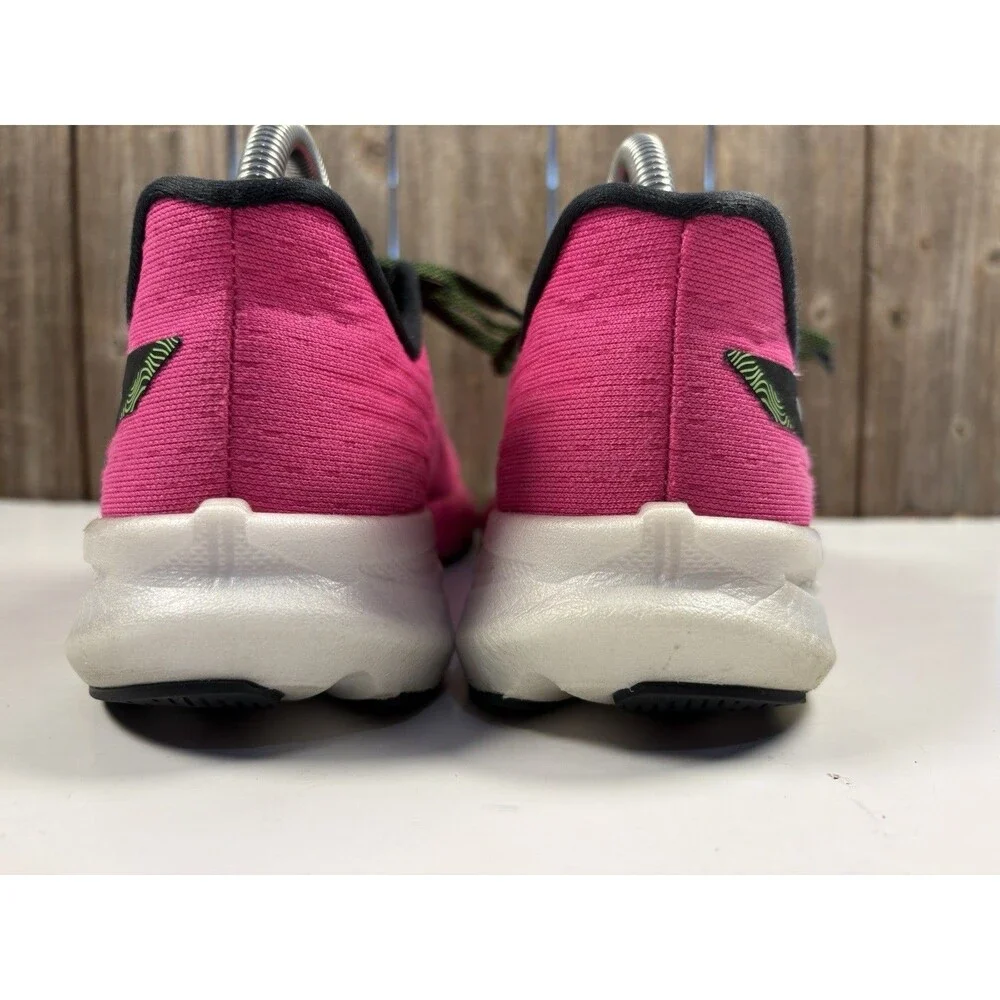 Brooks Hyperion Womens Running Shoes Pink Lime Green 1203961B661 Size 9 B